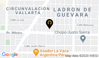 Mapa de Kubik Buro Interactivo en Guadalajara