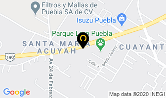 Mapa de La Casa De Los Ahumados en Tenancingo
