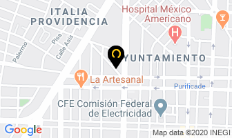 Mapa de La Casa De Los Moles en Guadalajara