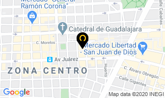 Mapa de La Casa Del Hortelano De Guadalajara, S.a. De C.v. en Guadalajara