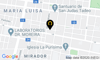 Mapa de La Casa Del Hotelero en Monterrey