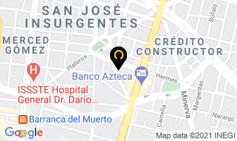 Mapa de La Casita De Disfraces en Ciudad de Mexico