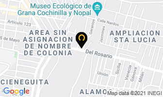 Mapa de La Cupkeria en Oaxaca de Juárez