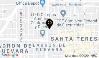 Mapa de La Europea en Guadalajara