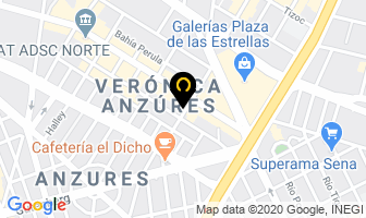 Mapa de La Fonda Del Recuerdo en Ciudad de Mexico