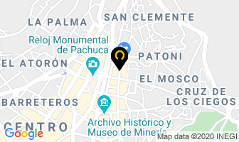 Mapa de La Fortuna. en Pachuca de Soto