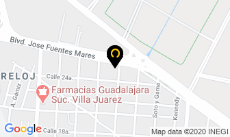 Mapa de La Neurona en Chihuahua