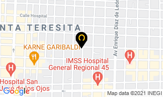 Mapa de La Playa Eventos en Guadalajara