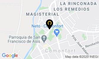 Mapa de La Plaza Del Piso Comonfort en Comonfort
