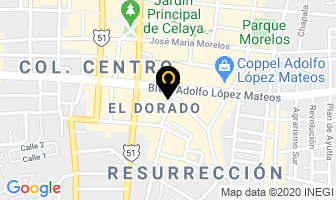 Mapa de La Providencia Provedora De Muebles De Celaya en Celaya
