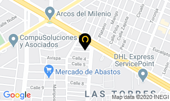 Mapa de La Reina De Abastos en Guadalajara