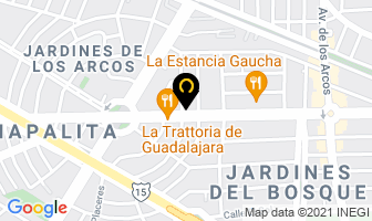 Mapa de La Ventana en Guadalajara