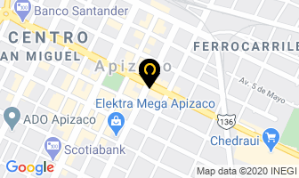 Mapa de Laboratorio Clínico De Jesús en Apizaco