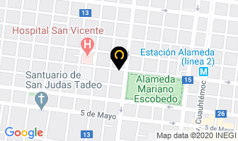 Mapa de Laboratorio Dental Apolonia en Monterrey