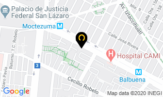 Mapa de Laboratorio Y Partes Diesel S.a De C.v en Ciudad de Mexico