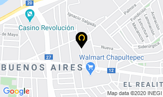 Mapa de Laboratorios Quimicos Industriales en Monterrey