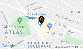 Mapa de Laila Intima en Guadalajara