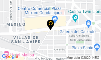 Mapa de Laiz Bienes Raices en Guadalajara