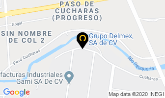 Mapa de Laminados Delmex en General Escobedo