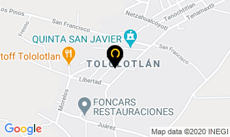 Mapa de Laminas Del Sol en Tonalá