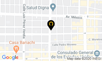 Mapa de Lamparas Antica Sa De Cv en Guadalajara