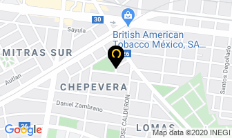 Mapa de Lanzar Productions en Monterrey