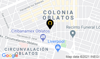 Mapa de Lara Regin Hector Manuel en Guadalajara