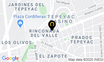 Mapa de Las Estrellitas en Zapopan