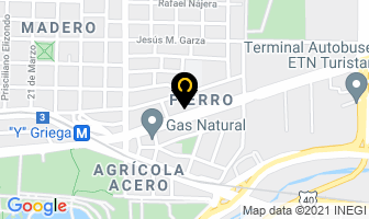 Mapa de Las Reynas Eventos en Monterrey