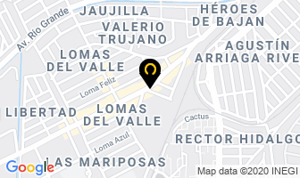Mapa de Lavanderia La Burbuja Azul en Morelia