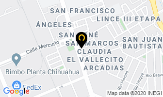 Mapa de Lci Muebles en Chihuahua