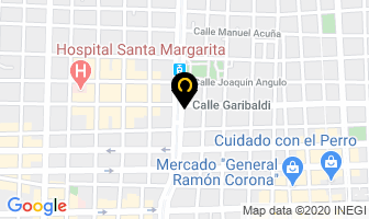 Mapa de Ledesma Opticos en Guadalajara