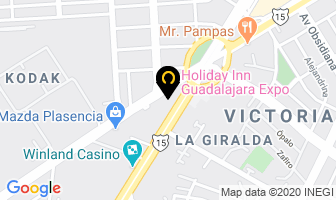 Mapa de Leonarwill - Excelencia En Viajes en Zapopan