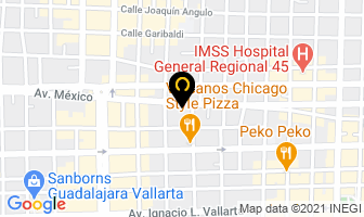 Mapa de Lg Centro De Servicio Autorizado en Guadalajara