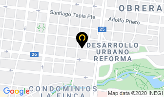 Mapa de Libreria Y Papeleria La Miscelanea S.a en Monterrey