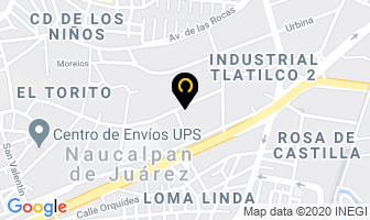 Mapa de Liftor S.a. De C.v. en Naucalpan de Juárez