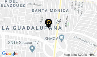 Mapa de Limpieza Lozano en Guadalajara