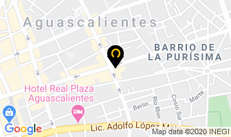 Mapa de Liv Travels en Aguascalientes