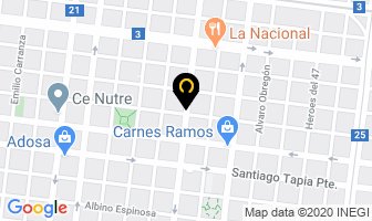 Mapa de Llantas Y Servicios Gaac, S.a. De C.v. en Monterrey