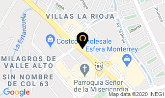 Mapa de Llantas Y Servicios Navarro en Monterrey