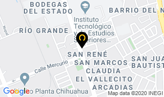 Mapa de Llantera Llase Servicio Automotriz en Chihuahua