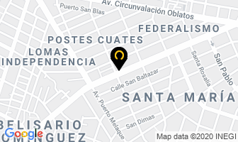 Mapa de Llantera Topete Multiservicios en Guadalajara