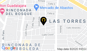 Mapa de Loma Guadalajara en Guadalajara
