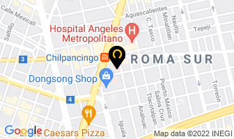 Mapa de Lomarch Bienes Raíces en Ciudad de Mexico