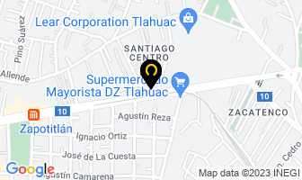 Mapa de Lonas Mar&Amp;Sol en Tláhuac