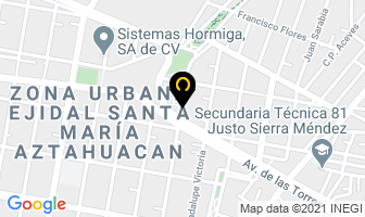 Mapa de Lonas Sta Cruz en Ciudad de Mexico