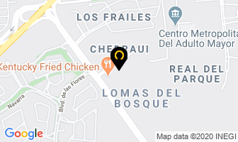 Mapa de Los Arcos Restaurante Bar en Zapopan