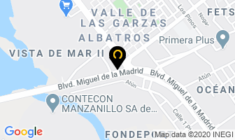 Mapa de Los Leales Volks en Manzanillo