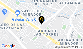 Mapa de Los Teclados De Galery en Monterrey