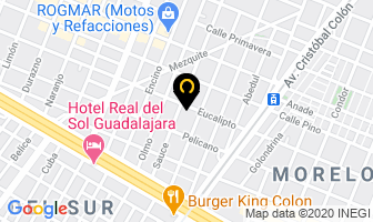 Mapa de Losetas Asfalticas en Guadalajara